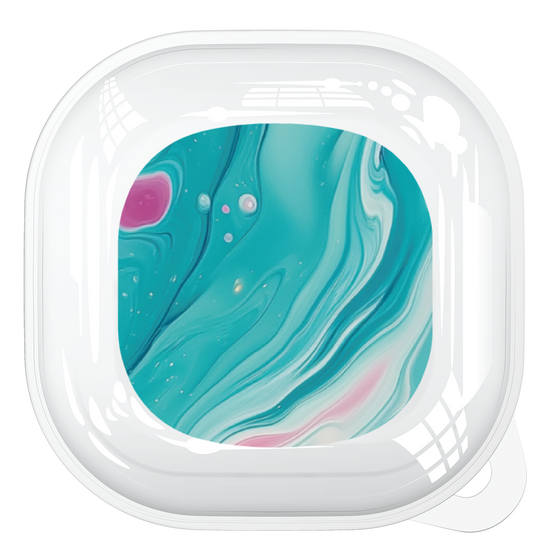 Galaxy Buds2 Case［ Color Rain - Original - Serene Wave ］