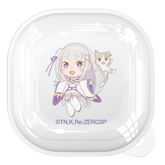 Galaxy Buds2 Case［ Re:ZERO -Starting Life in Another World- Emilia - Mini Character ］
