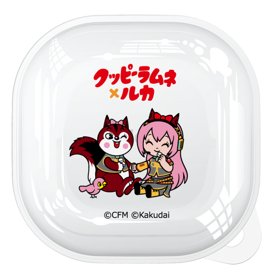 Galaxy Buds2 Case［ Hatsune Miku × Kuppy Ramune – Megurine Luka × Ram – Chibi Illustration ］