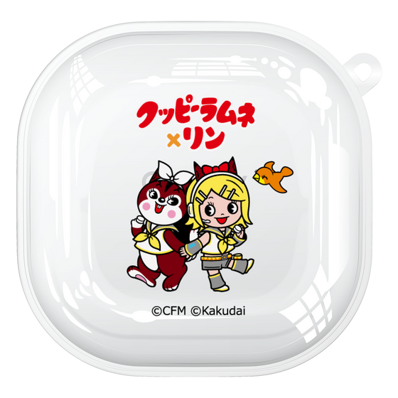 Galaxy Buds Pro Case［ Hatsune Miku × Kuppy Ramune – Kagamine Rin × Ram – Chibi Illustration ］