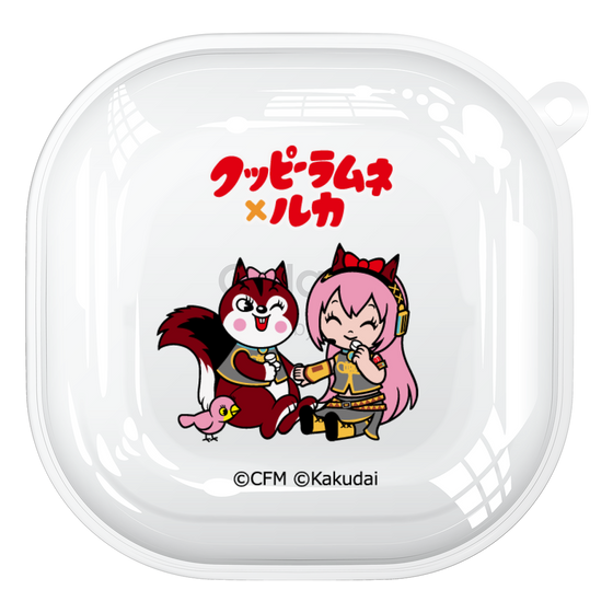 Galaxy Buds Pro Case［ Hatsune Miku × Kuppy Ramune – Megurine Luka × Ram – Chibi Illustration ］