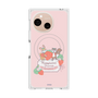 Premium Square Case with SnapMag［ Kuppyramu Friends - Strawberry ］