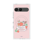 Premium Square Case with SnapMag［ Kuppyramu Friends - Strawberry ］