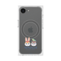 Premium Square Case with SnapMag［ Kuppyramu Friends - Logo - Nakayoshi  ］