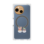 Premium Square Case with SnapMag［ Kuppyramu Friends - Logo - Nakayoshi  ］