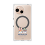 Premium Square Case with SnapMag［ Kuppyramu Friends - Logo - Nakayoshi  ］