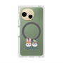 Premium Square Case with SnapMag［ Kuppyramu Friends - Logo - Nakayoshi  ］