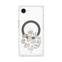Premium Square Case with SnapMag［ Hello, It's Dog - All Together - Clear ］