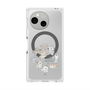 Premium Square Case with SnapMag［ Hello, It's Dog - All Together - Clear ］