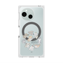 Premium Square Case with SnapMag［ Hello, It's Dog - All Together - Clear ］