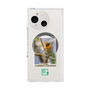 Premium Square Case with SnapMag［ Green Future Project - Guira Tanager ］