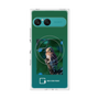 Premium Square Case with SnapMag［ Green Future Project - Ferruginous Pygmy Owl ］