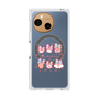 Premium Square Case with SnapMag［ Mokmokchan - Ribbons ］