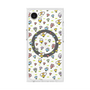 Premium Square Case with SnapMag［ Mokmokchan - Flower - All-over Pattern ］
