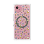 Premium Square Case with SnapMag［ Mokmokchan - Flower - All-over Pattern ］