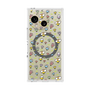 Premium Square Case with SnapMag［ Mokmokchan - Flower - All-over Pattern ］