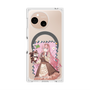 Premium Square Case with SnapMag［ Hatsune Miku × Kuppy Ramune - Megurine Luka × Ram - Full-body Illustration 1 ］