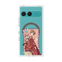Premium Square Case with SnapMag［ Hatsune Miku × Kuppy Ramune - MEIKO × Ram - Full-body Illustration 1 ］