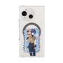 Premium Square Case with SnapMag［ Hatsune Miku × Kuppy Ramune - KAITO × Kuppy - Full-body Illustration 1 ］