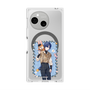 Premium Square Case with SnapMag［ Hatsune Miku × Kuppy Ramune - KAITO × Kuppy - Full-body Illustration 1 ］