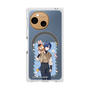 Premium Square Case with SnapMag［ Hatsune Miku × Kuppy Ramune - KAITO × Kuppy - Full-body Illustration 1 ］