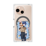 Premium Square Case with SnapMag［ Hatsune Miku × Kuppy Ramune - KAITO × Kuppy - Full-body Illustration 1 ］