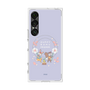 Premium Square Case with SnapMag［ Kuppyramu Friends - Flower ］