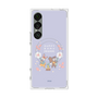 Premium Square Case with SnapMag［ Kuppyramu Friends - Flower ］