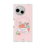 Premium Square Case with SnapMag［ Kuppyramu Friends - Strawberry ］