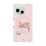 Premium Square Case with SnapMag［ Kuppyramu Friends - Strawberry ］