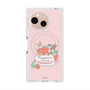 Premium Square Case with SnapMag［ Kuppyramu Friends - Strawberry ］