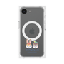 Premium Square Case with SnapMag［ Kuppyramu Friends - Logo - Nakayoshi  ］