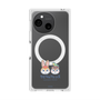 Premium Square Case with SnapMag［ Kuppyramu Friends - Logo - Nakayoshi  ］