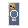 Premium Square Case with SnapMag［ Kuppyramu Friends - Logo - Nakayoshi  ］