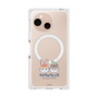 Premium Square Case with SnapMag［ Kuppyramu Friends - Logo - Nakayoshi  ］