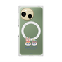 Premium Square Case with SnapMag［ Kuppyramu Friends - Logo - Nakayoshi  ］