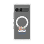 Premium Square Case with SnapMag［ Kuppyramu Friends - Logo - Nakayoshi  ］