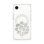 Premium Square Case with SnapMag［ Hello, It's Dog - All Together - Clear ］