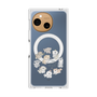 Premium Square Case with SnapMag［ Hello, It's Dog - All Together - Clear ］