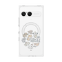 Premium Square Case with SnapMag［ Hello, It's Dog - All Together - Clear ］