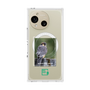 Premium Square Case with SnapMag［ Green Future Project - Aplomado Falcon ］