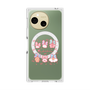 Premium Square Case with SnapMag［ Mokmokchan - Ribbons ］
