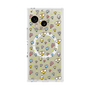 Premium Square Case with SnapMag［ Mokmokchan - Flower - All-over Pattern ］
