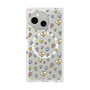 Premium Square Case with SnapMag［ Mokmokchan - Flower - All-over Pattern ］