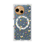 Premium Square Case with SnapMag［ Mokmokchan - Flower - All-over Pattern ］