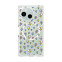 Premium Square Case with SnapMag［ Mokmokchan - Flower - All-over Pattern ］