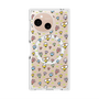 Premium Square Case with SnapMag［ Mokmokchan - Flower - All-over Pattern ］