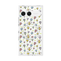 Premium Square Case with SnapMag［ Mokmokchan - Flower - All-over Pattern ］