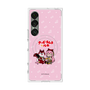 Premium Square Case with SnapMag［ Hatsune Miku × Kuppy Ramune - Megurine Luka × Ram - Chibi Illustration ］
