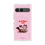 Premium Square Case with SnapMag［ Hatsune Miku × Kuppy Ramune - Megurine Luka × Ram - Chibi Illustration ］